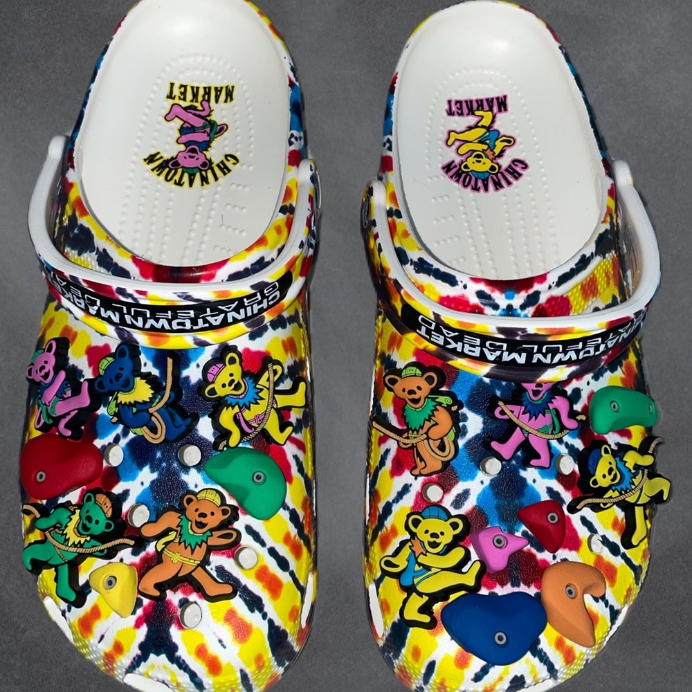 Grateful Dead x Chinatown Market x Clog Crocs